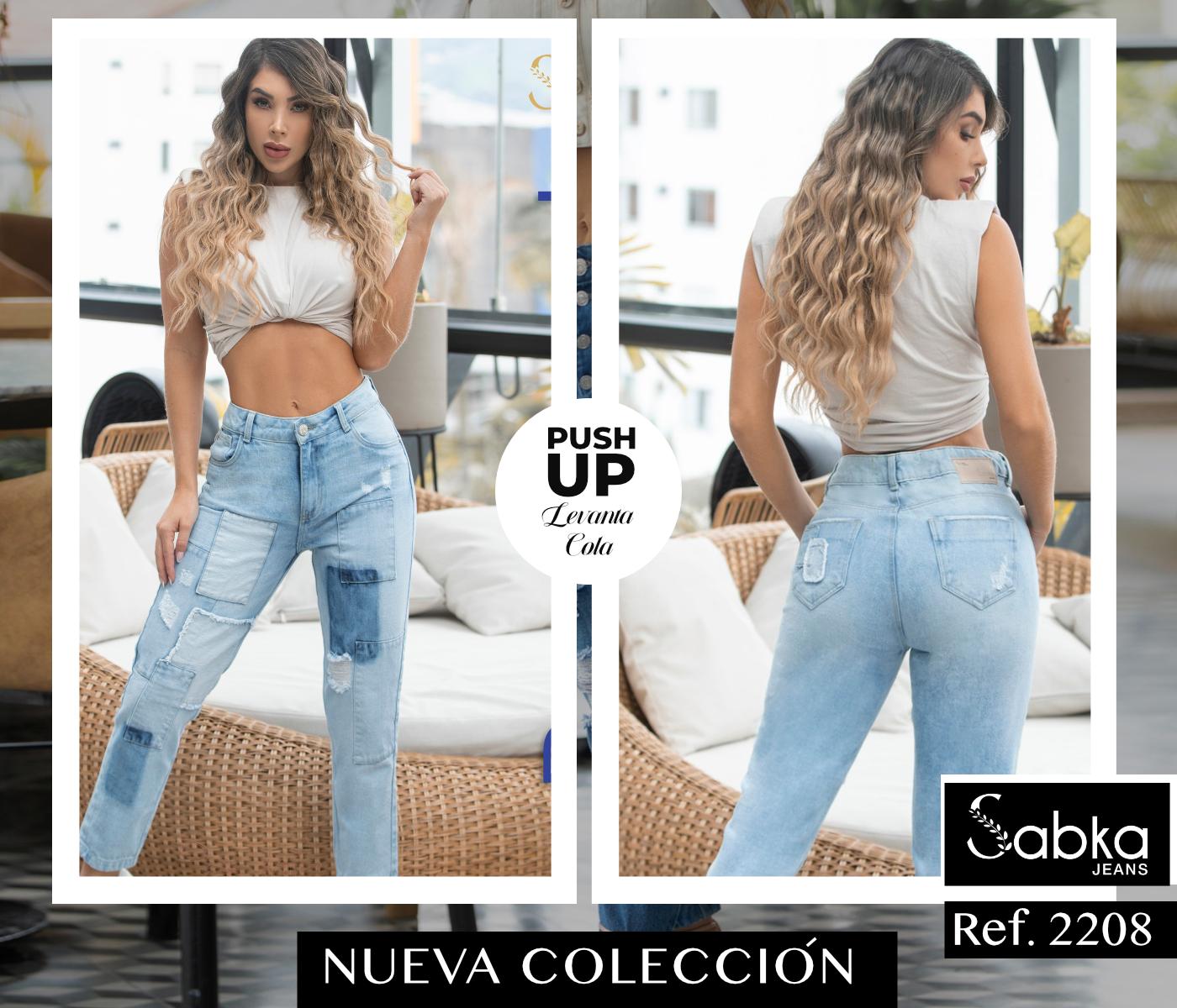 Jean push up colombiano